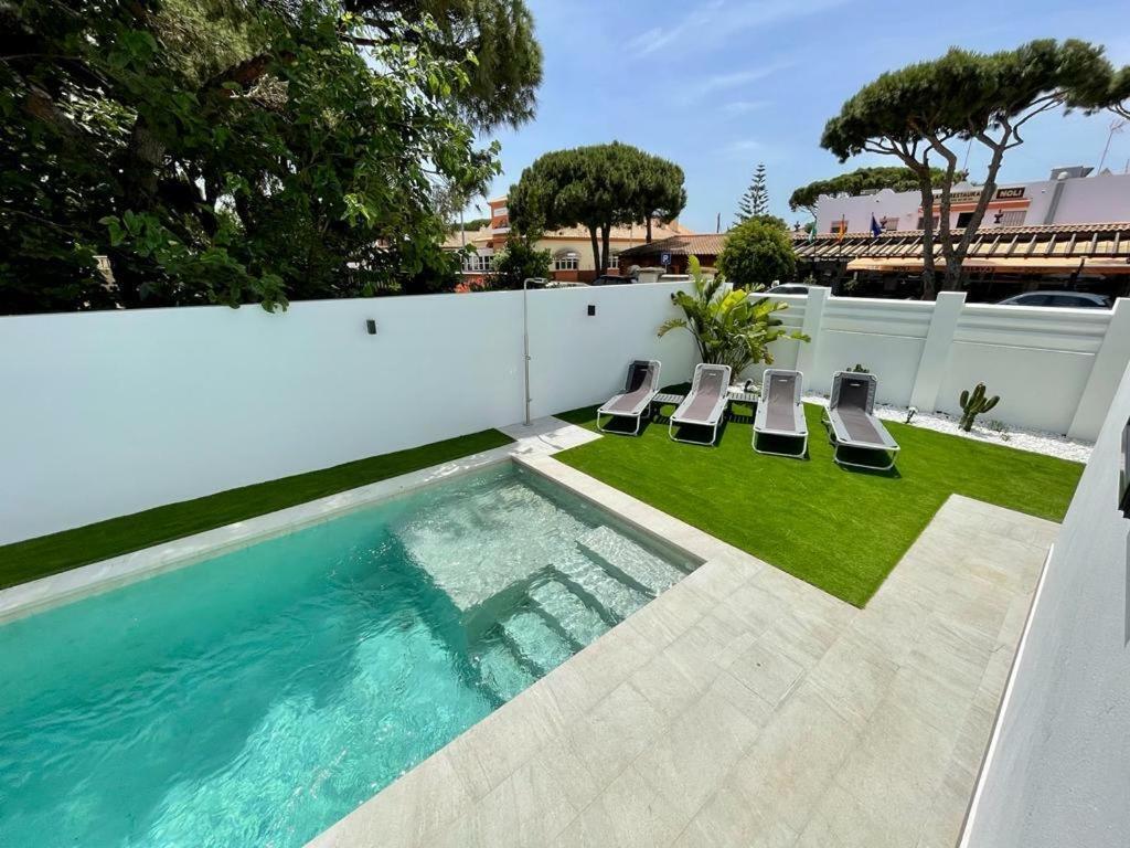 Villa Pimienta, Chalet De Lujo A 100 Metros Del Mar Chiclana de la Frontera Eksteriør bilde