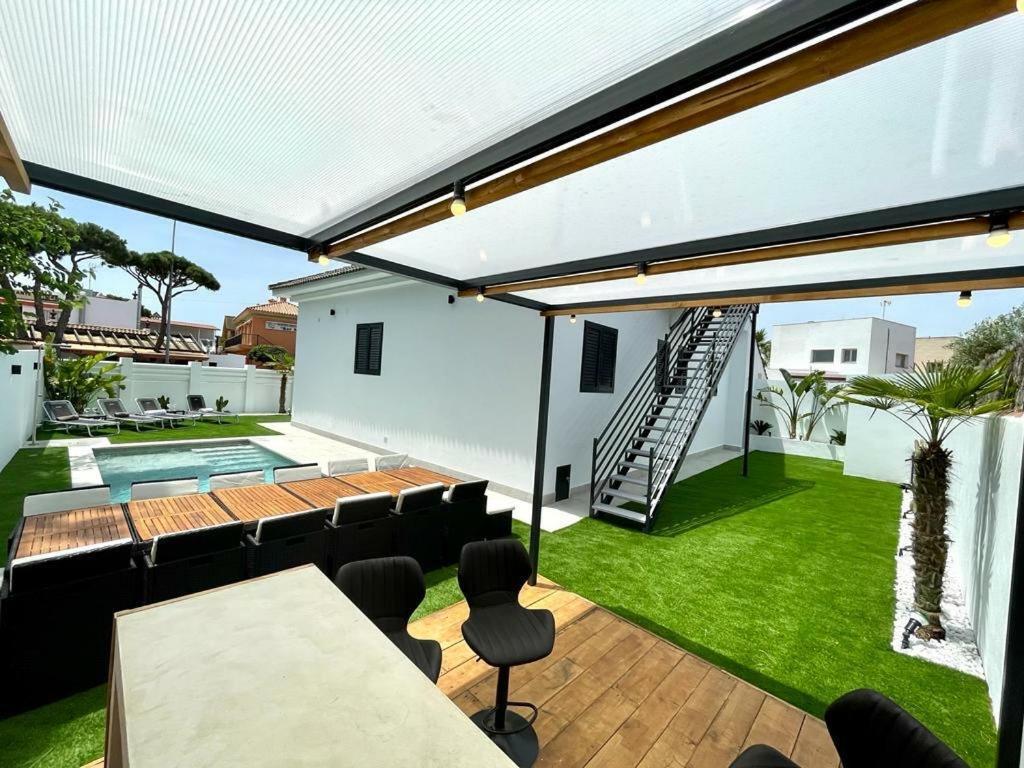 Villa Pimienta, Chalet De Lujo A 100 Metros Del Mar Chiclana de la Frontera Eksteriør bilde